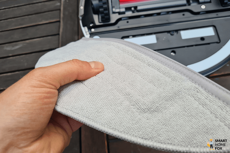 Пушистая салфетка Roborock S7 Pro Ultra показана крупным планом